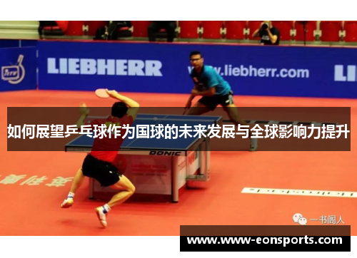 如何展望乒乓球作为国球的未来发展与全球影响力提升