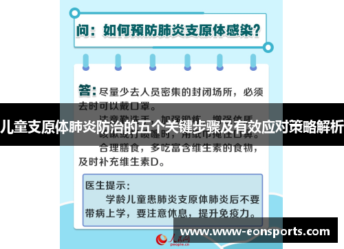 儿童支原体肺炎防治的五个关键步骤及有效应对策略解析