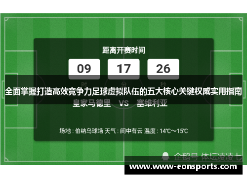 全面掌握打造高效竞争力足球虚拟队伍的五大核心关键权威实用指南